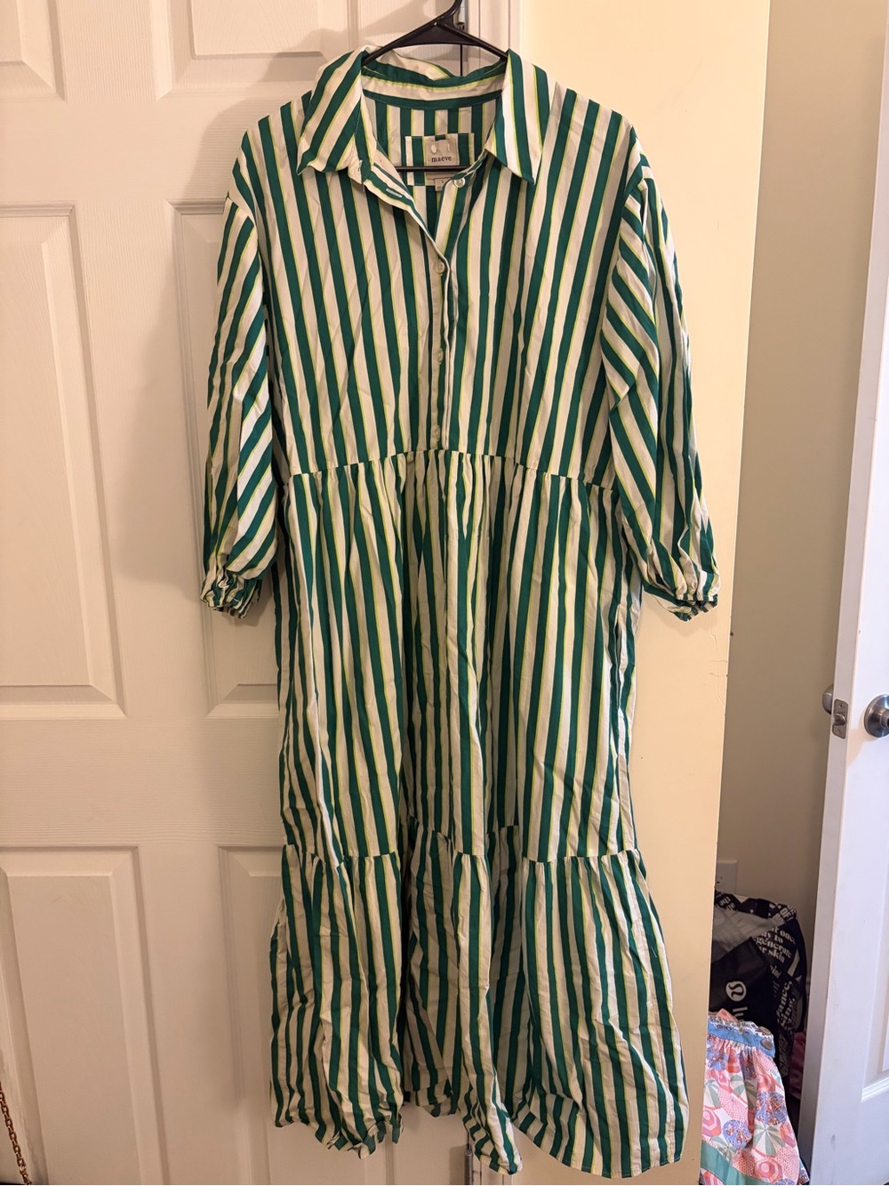 The Bettina Tiered Shirt Dress